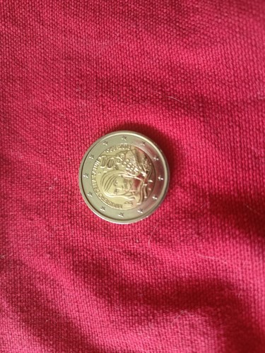 Moneta euro da - moneta, collezione