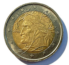 Italy 2018 2 Euro coin HARD TO