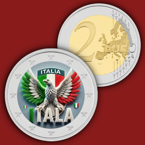 Italy 2 euro - italy,