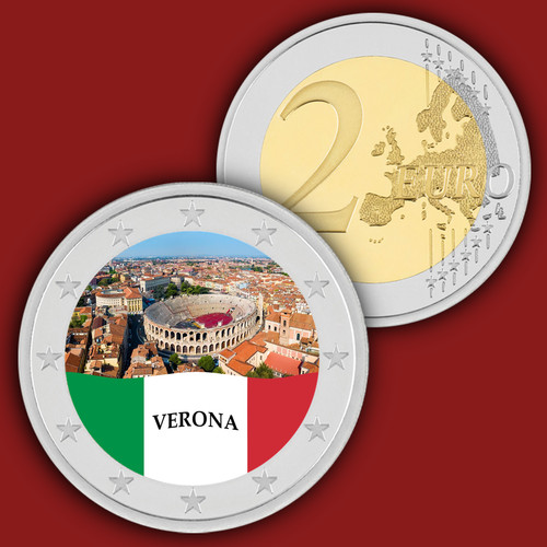 Italy verona euro coloured - euro,