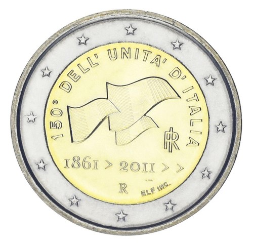Italy euro 2011 150 years - italy, "150