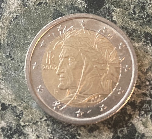 2002 coin italy dante - 2002,