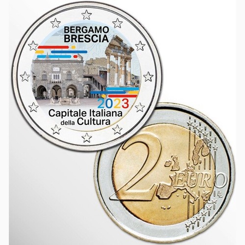 Euro coin brescia - euro,
