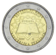 Italy 2 euro 2007 "Treaty of